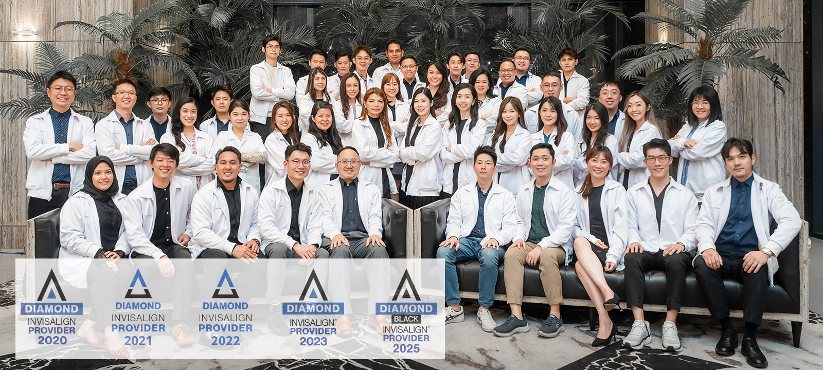 The dentists of iCare Dental Group, an Invisalign Black Diamond Provider