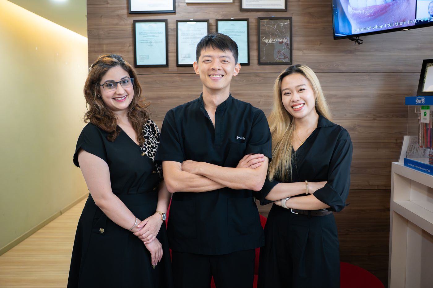 The dentists of iCare Dental IOI City Mall Putrajaya